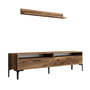 Hanah Home Istanbul - Mueble de TV Nogal